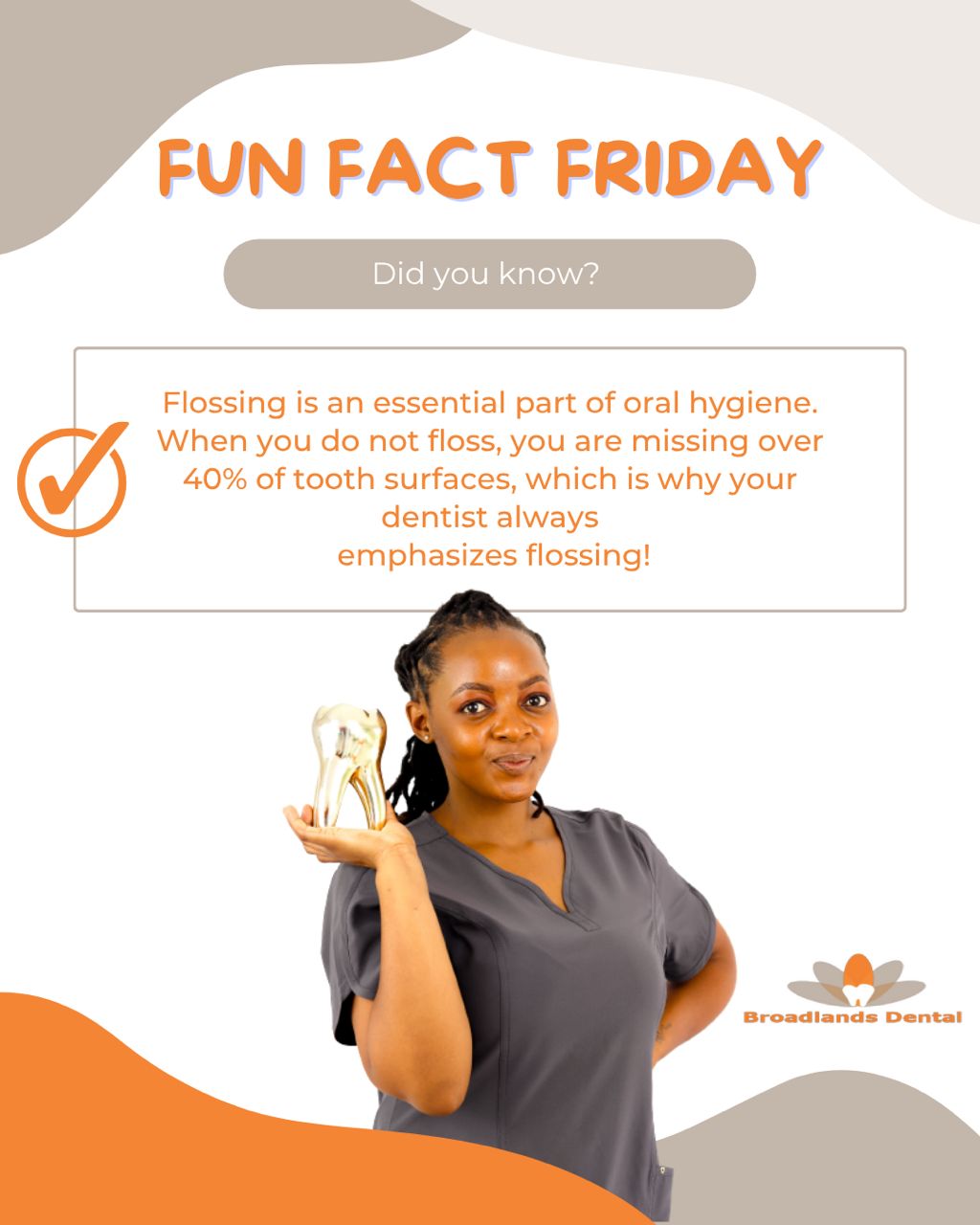 Fun Fact Friday - Flossing